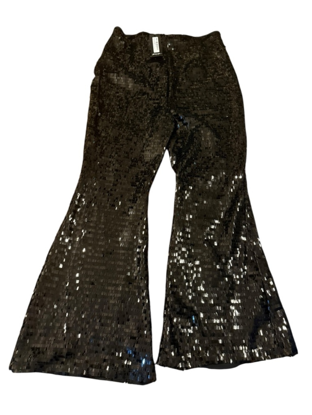 Nasty Gal Black Sequin pants - Picture 5 of 5